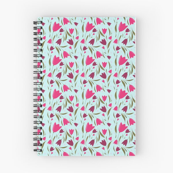Item preview, FLORAL TULIP - AQUA designed and sold by PrachiManerikar.