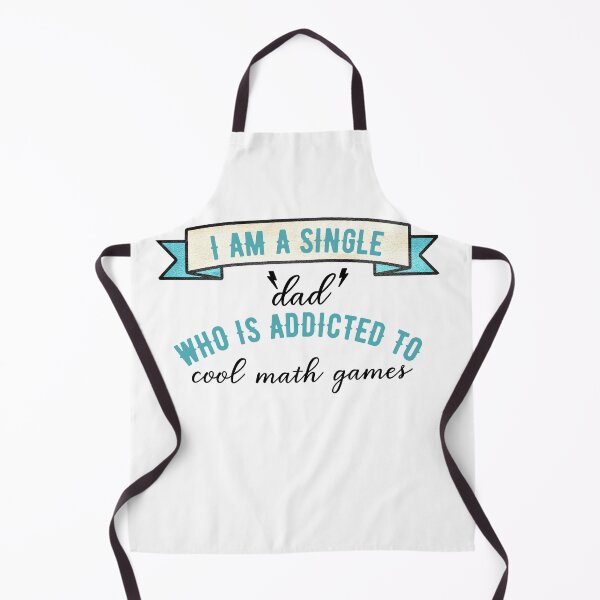 Item preview, I Am A Single Dad Who Is Addicted To Cool Math Games designed and sold by Teelogic.