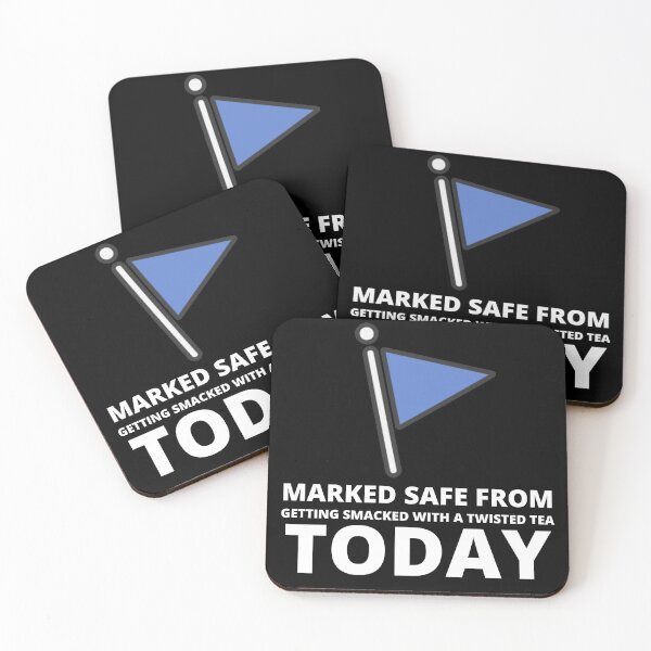 Item preview, Marked Safe From Getting Smacked By Twisted Tea Today designed and sold by HoatzonClothing.