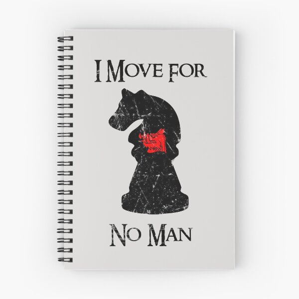 Item preview, Chess - Black Knight - I move for No man! - British Comedy designed and sold by jacob-jendrey.
