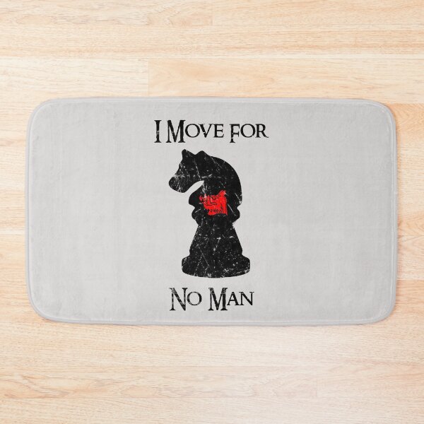 Item preview, Chess - Black Knight - I move for No man! - British Comedy designed and sold by jacob-jendrey.