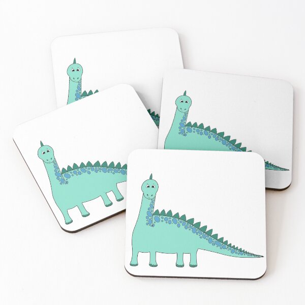 Item preview, Cute Spotty Blue Dinosaur designed and sold by DeliliahDoodles.