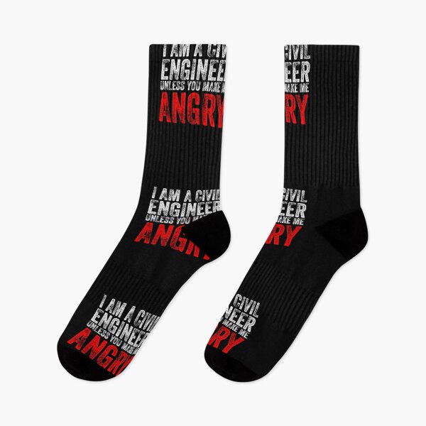Item preview, I am a Civil Engineer unless you make me Angry designed and sold by Teelogic.