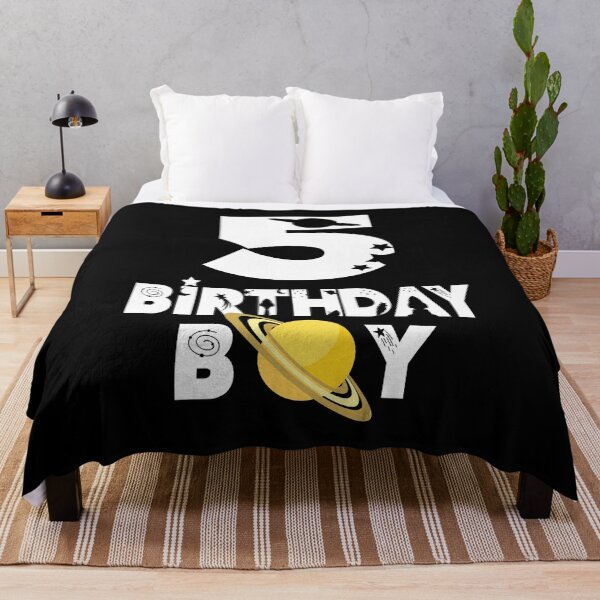 Item preview, 5th Birthday Boy Astronaut 5 Years Old Space Theme Party product designed and sold by Grabitees.