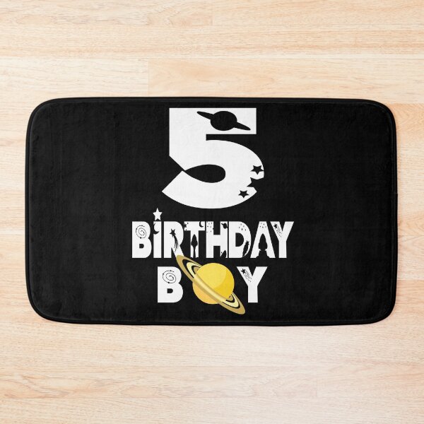 Item preview, 5th Birthday Boy Astronaut 5 Years Old Space Theme Party product designed and sold by Grabitees.