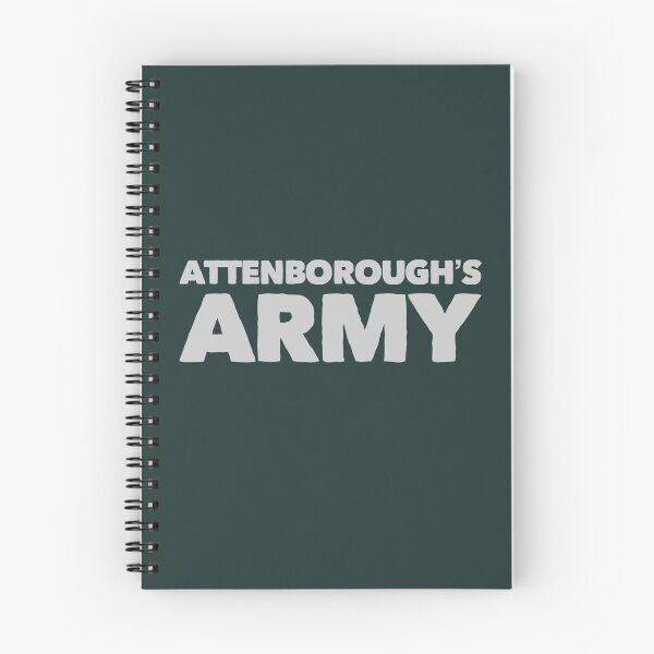 Item preview, Attenborough’s army (dark forest green) designed and sold by Attenborough_Fan.