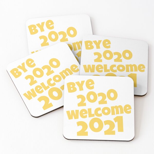 Item preview, Bye 2020 Welcome 2021 - Simple Text designed and sold by PandaSoul.
