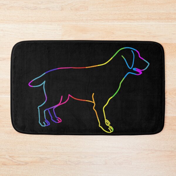 Item preview, Rainbow dog shape  designed and sold by wiwiart.