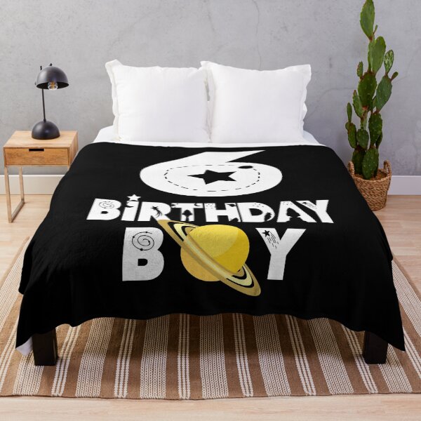 Item preview, 6th Birthday Boy Astronaut 6 Years Old Space Theme Party design designed and sold by Grabitees.