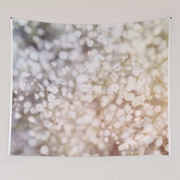 Item preview, Pretty White Flower Pattern designed and sold by AAAlexxxa.