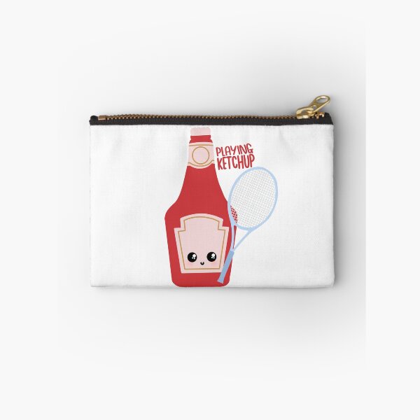 Item preview, Playing Ketchup - Tomato Ketchup Bottle - Food Pun designed and sold by GoodMoodFood.
