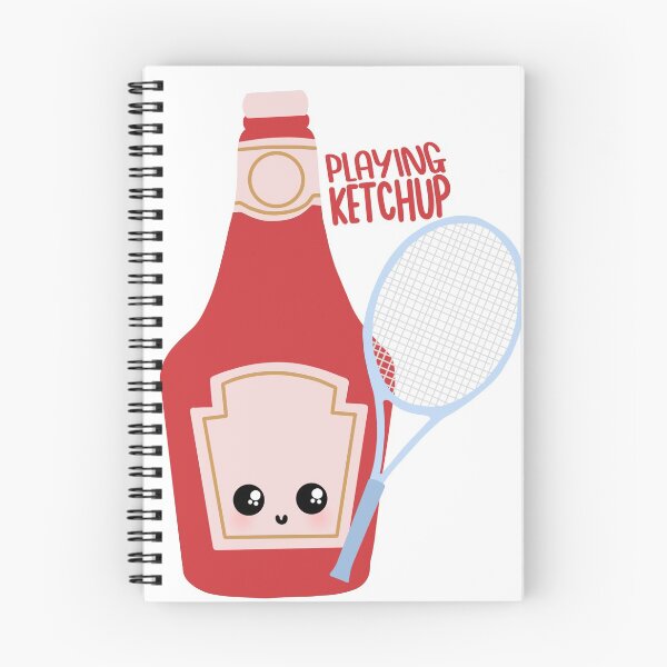 Artikelvorschau, Ketchup spielen - Tomatenketchupflasche - Wortspiel mit Lebensmitteln entworfen und verkauft von GoodMoodFood.