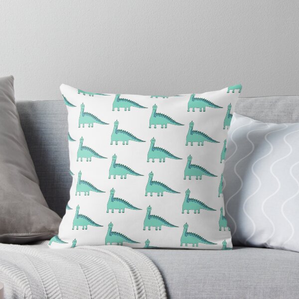 Item preview, Cute Blue Spotty Dinosaurs Pattern designed and sold by DeliliahDoodles.