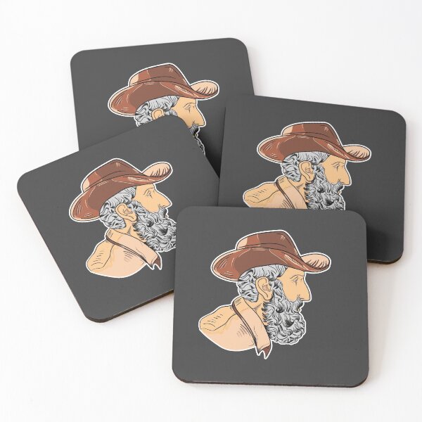 Item preview, The Philosopher Epicurus Cowboy Style designed and sold by SimplifyCD.