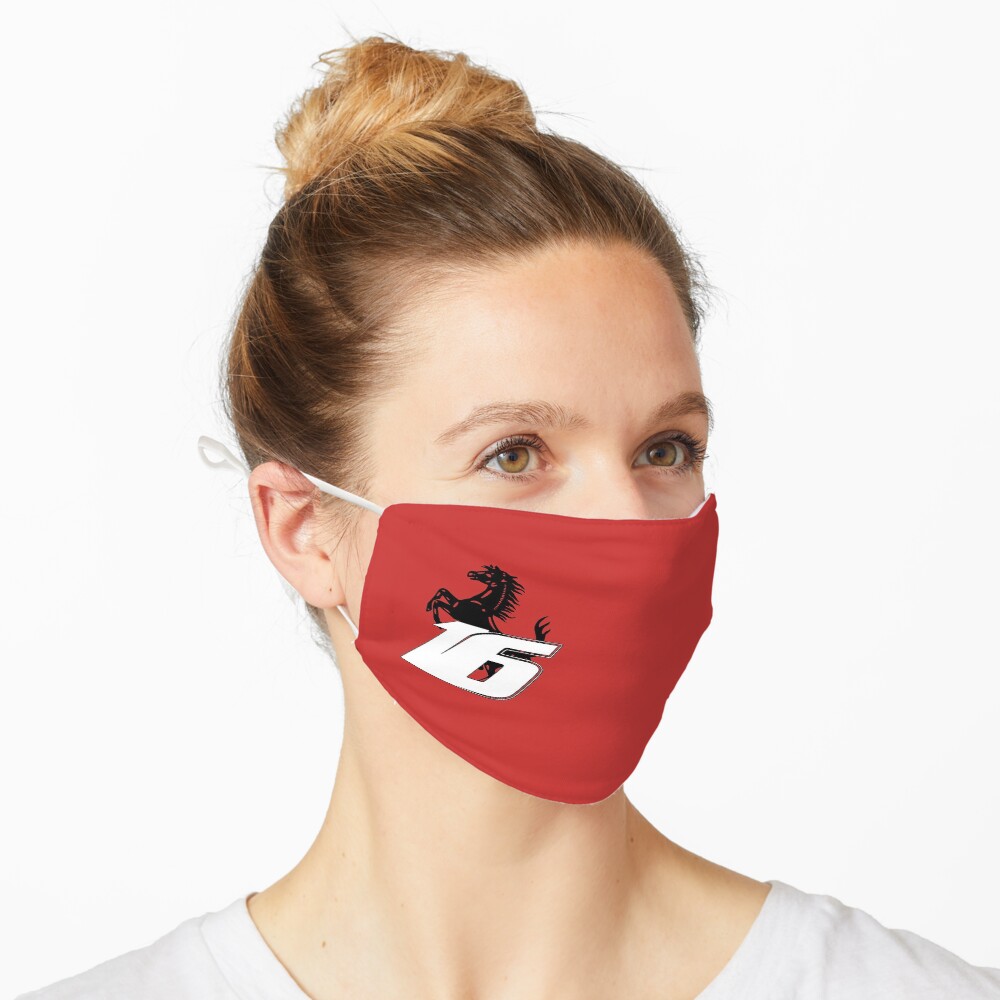 Masque « Charles Leclerc LEC16 Formule1 2021 F1 Ferrari Car Racing»