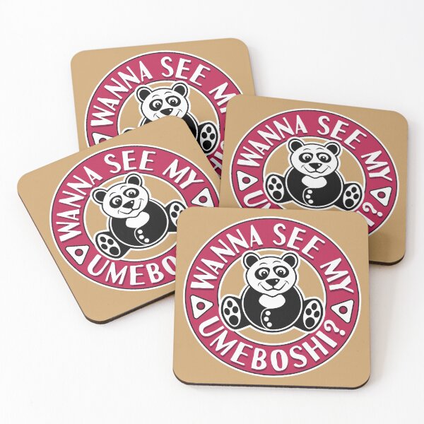 Item preview, A cute flirtatious panda, wanna see my Umeboshi? designed and sold by robimerch.