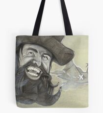 Black Beard Tote Bag