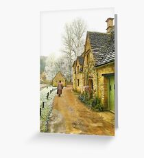 Cotswold Village - England Greeting Card