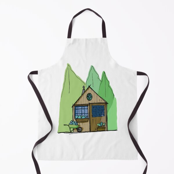 Item preview, Tiny house - Forest Cabin Sketch designed and sold by FoxCalledThread.