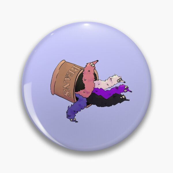 Item preview, pride worms - genderfluid  designed and sold by GarbageSalt.