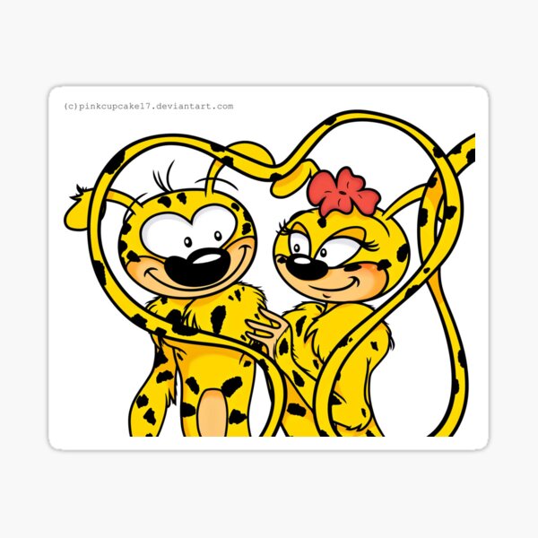 Autocollant Marsupilami Sticker