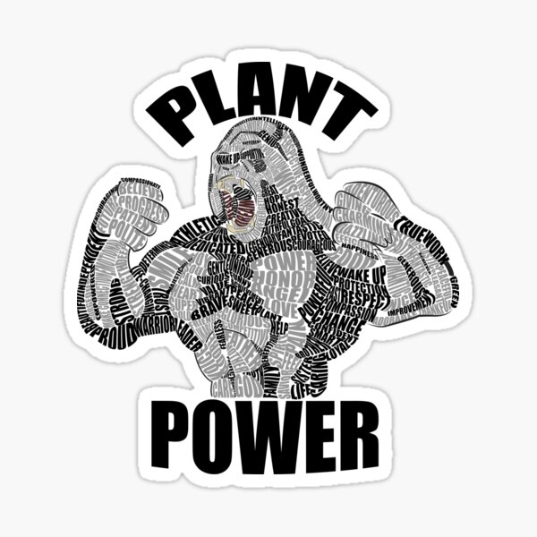 VEGAN POWER Sticker