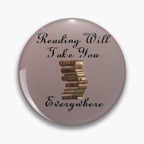Item preview, Reading Will Take You Everywhere World Book Lover Travel Print Tshirt Sticker designed and sold by gamerzemporium.
