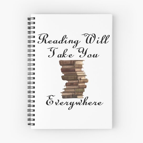 Item preview, Reading Will Take You Everywhere World Book Lover Travel Print Tshirt Sticker designed and sold by gamerzemporium.