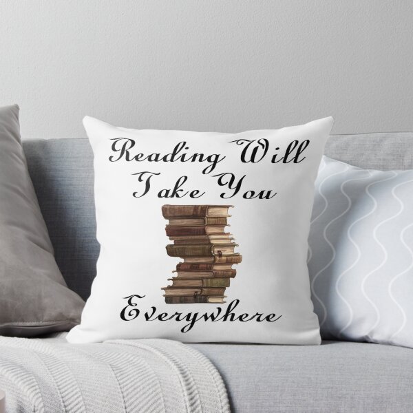 Item preview, Reading Will Take You Everywhere World Book Lover Travel Print Tshirt Sticker designed and sold by gamerzemporium.