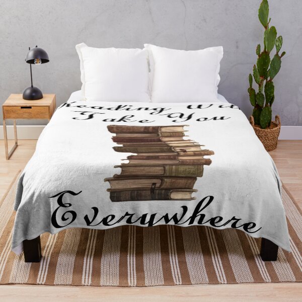 Item preview, Reading Will Take You Everywhere World Book Lover Travel Print Tshirt Sticker designed and sold by gamerzemporium.