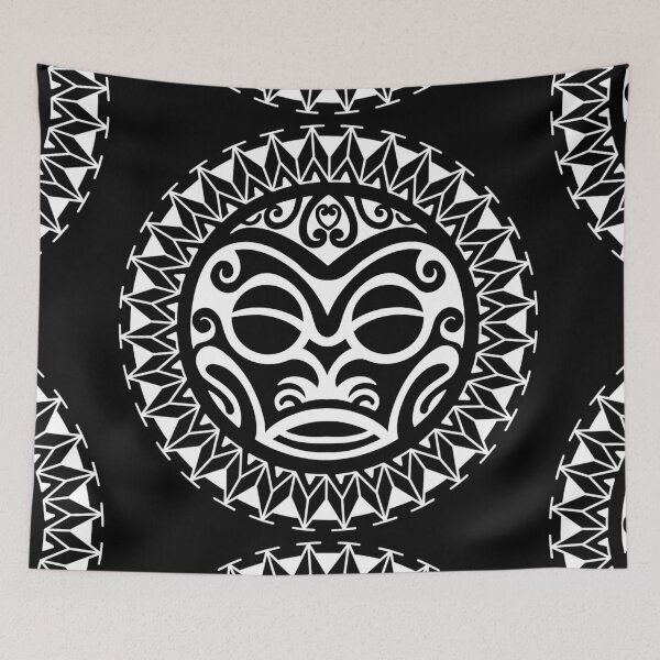 Item preview, Tiki face designed and sold by tattoocreater.