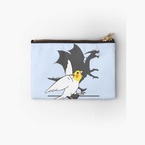Item preview, Lutino Cockatiel Dragon Shadow designed and sold by FandomizedRose.