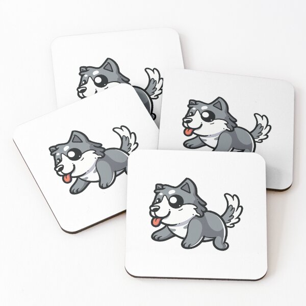 Item preview, Cute siberian husky dog designed and sold by kickingdesigns.