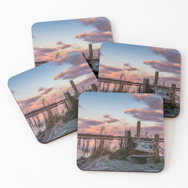 Item preview,  Kenfig Pool in Wales at sunrise 2 designed and sold by Jinxyboy1908.