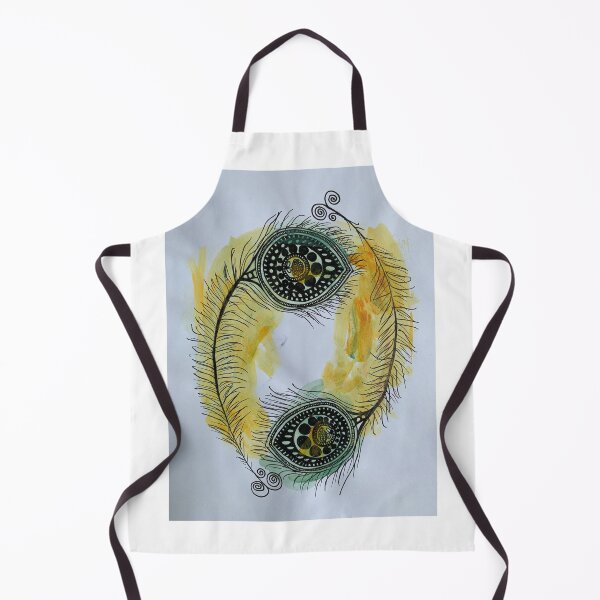 Item preview, Mandala feather watercolor sketch designed and sold by Arteaventura.