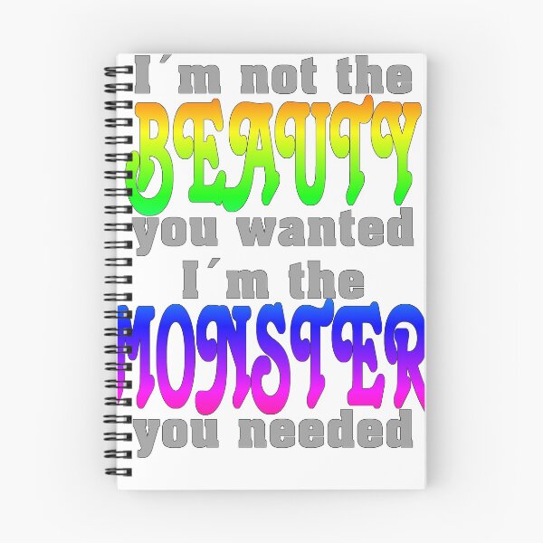 Item preview, Beauty Monster black designed and sold by frankuffmann.