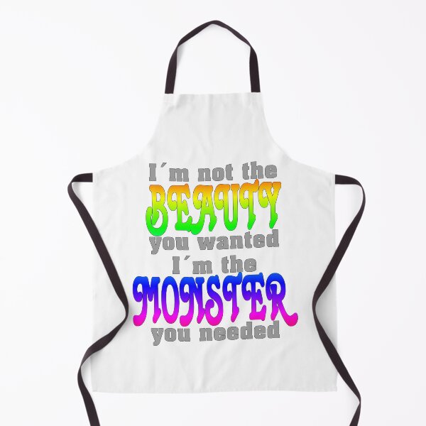 Item preview, Beauty Monster black designed and sold by frankuffmann.