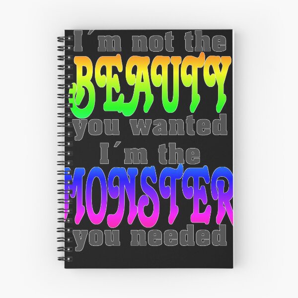 Item preview, Beauty Monster white designed and sold by frankuffmann.