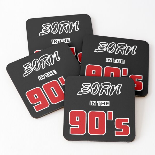 Item preview, Born in the 90's red / white designed and sold by OMdesigns93.