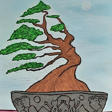 Artwork thumbnail, Bonsai Study by RudyYoder
