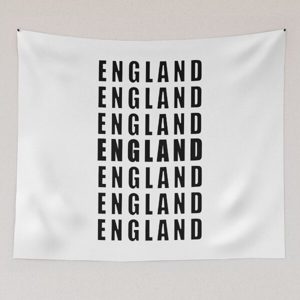 Item preview, England Repeated Text designed and sold by kayodeDesign.