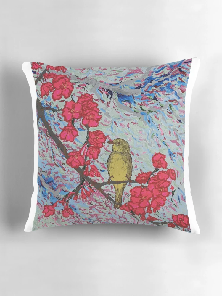 Thumbnail 3 of 4, Pillow, Blooming Colors designed and sold by RudyYoder.