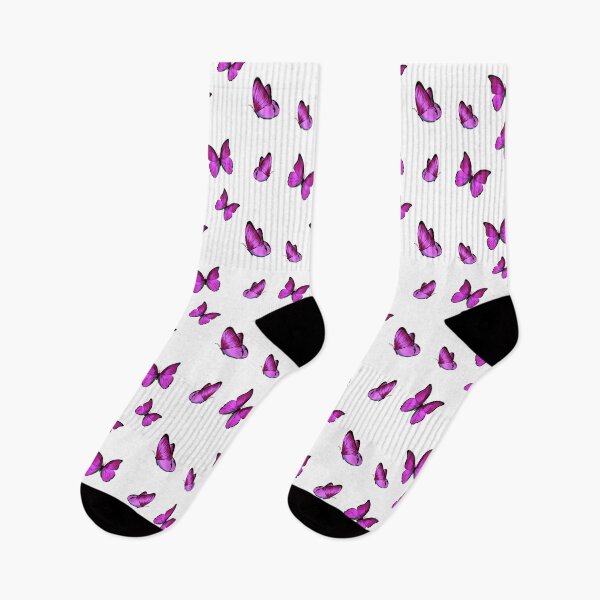 Item preview, Multiple Pink Butterflies sticker set designed and sold by ChriseryMerch.