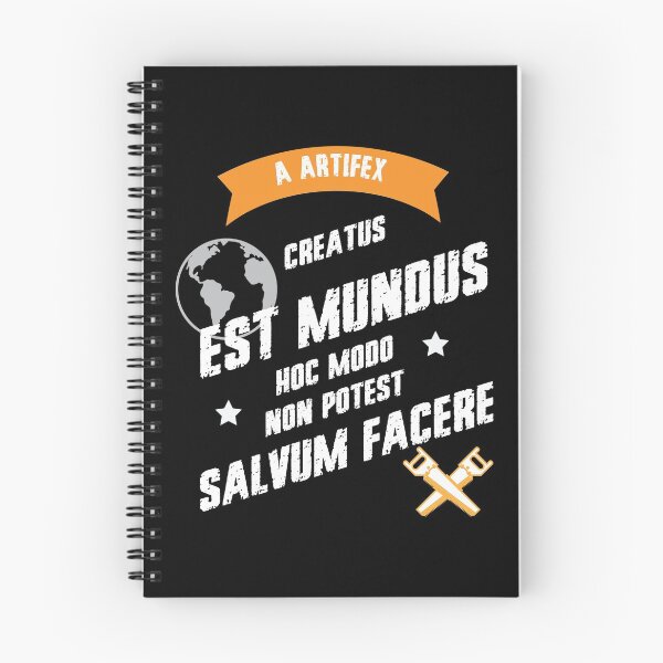 Item preview, Latin A Carpenter Created The World designed and sold by DELMEO.