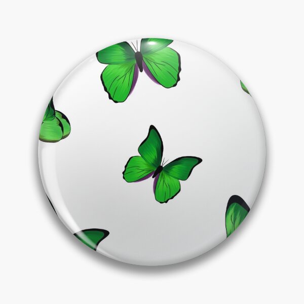Item preview, Multiple Green Butterflies sticker set designed and sold by ChriseryMerch.