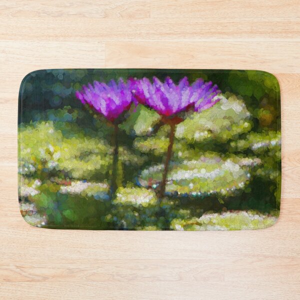 Item preview, Waterlilies Impressions – Purple Duo Shimmer designed and sold by Georgia Mizuleva.