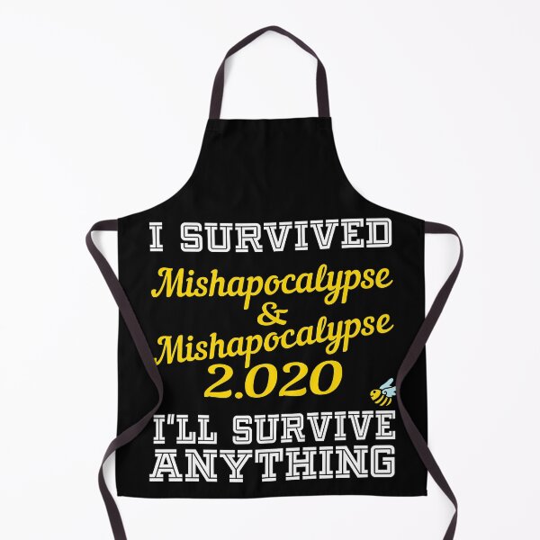 Item preview, I Survived Mishapocalypse 2.0 2020 'Angel Bee' (White Yellow Version) designed and sold by MinaMonsterMash.