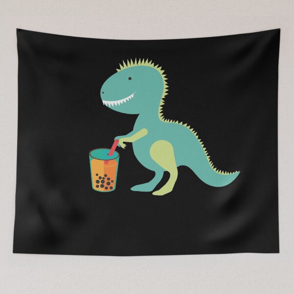Item preview, El Dino Boba - Lindo bebé Dino verde designed and sold by Gmaish.