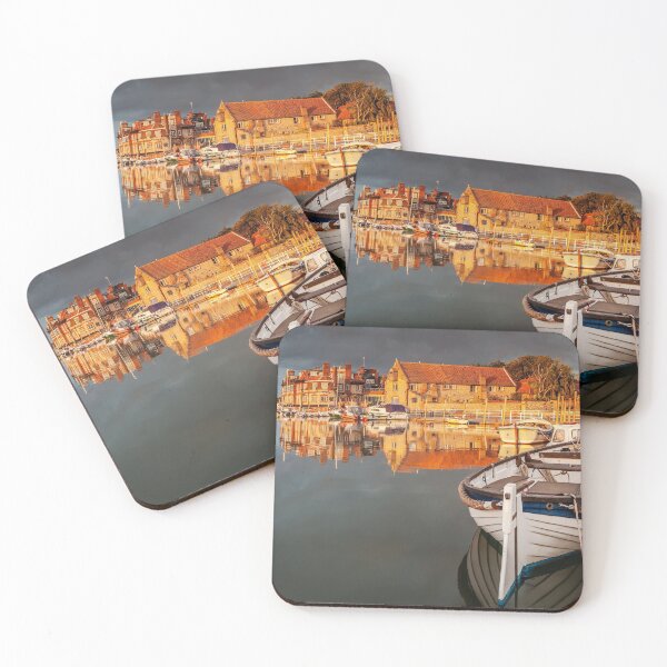 Item preview, Evening Reflections at Blakeney Harbour Norfolk designed and sold by dp-images.