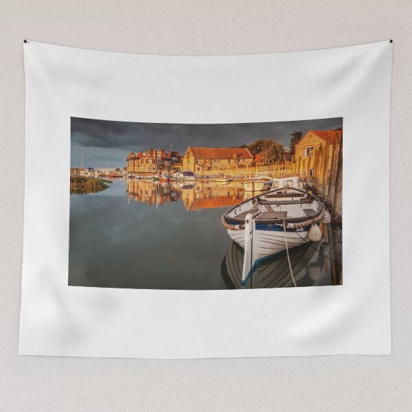 Item preview, Evening Reflections at Blakeney Harbour Norfolk designed and sold by dp-images.